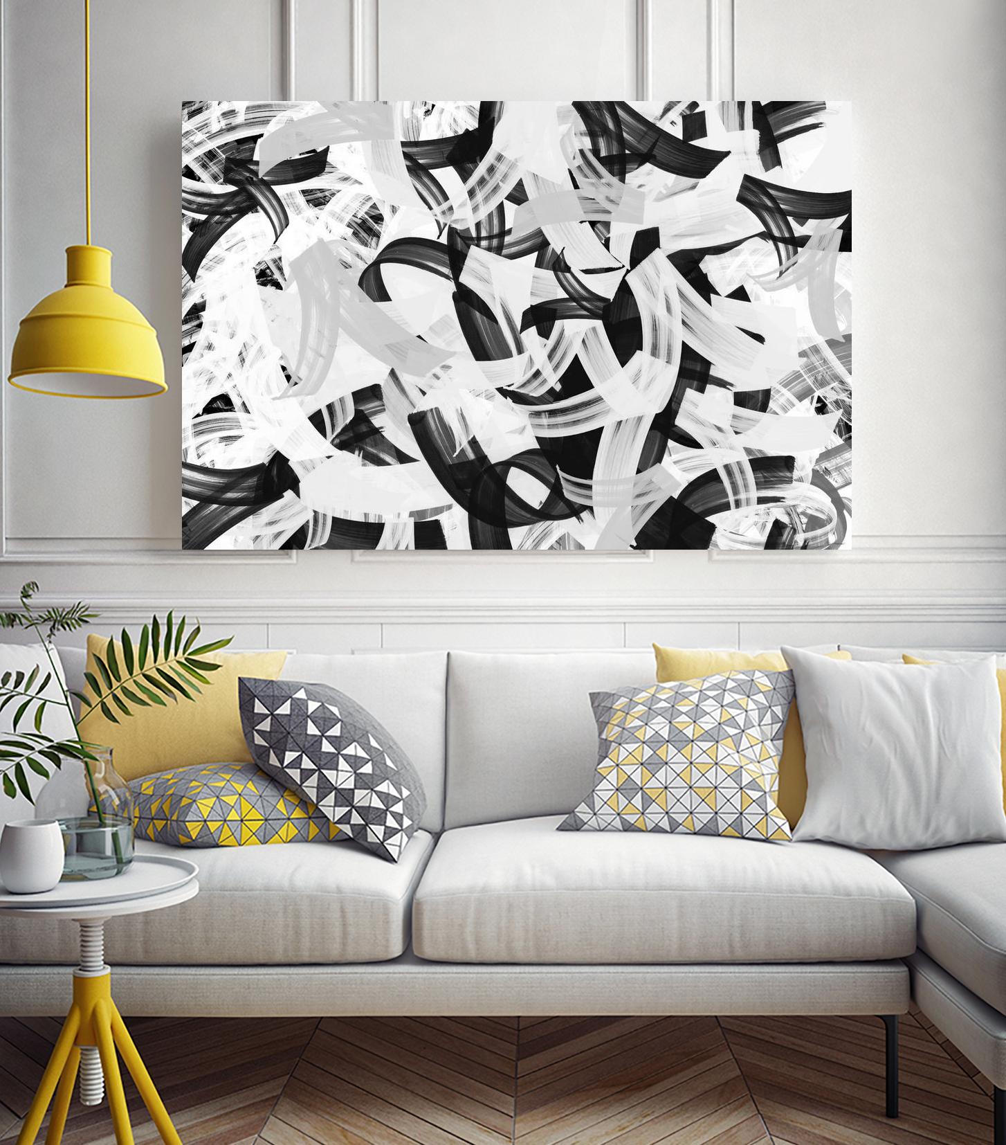 Mono-Magnum by Dan Meneely on GIANT ART - abstract 