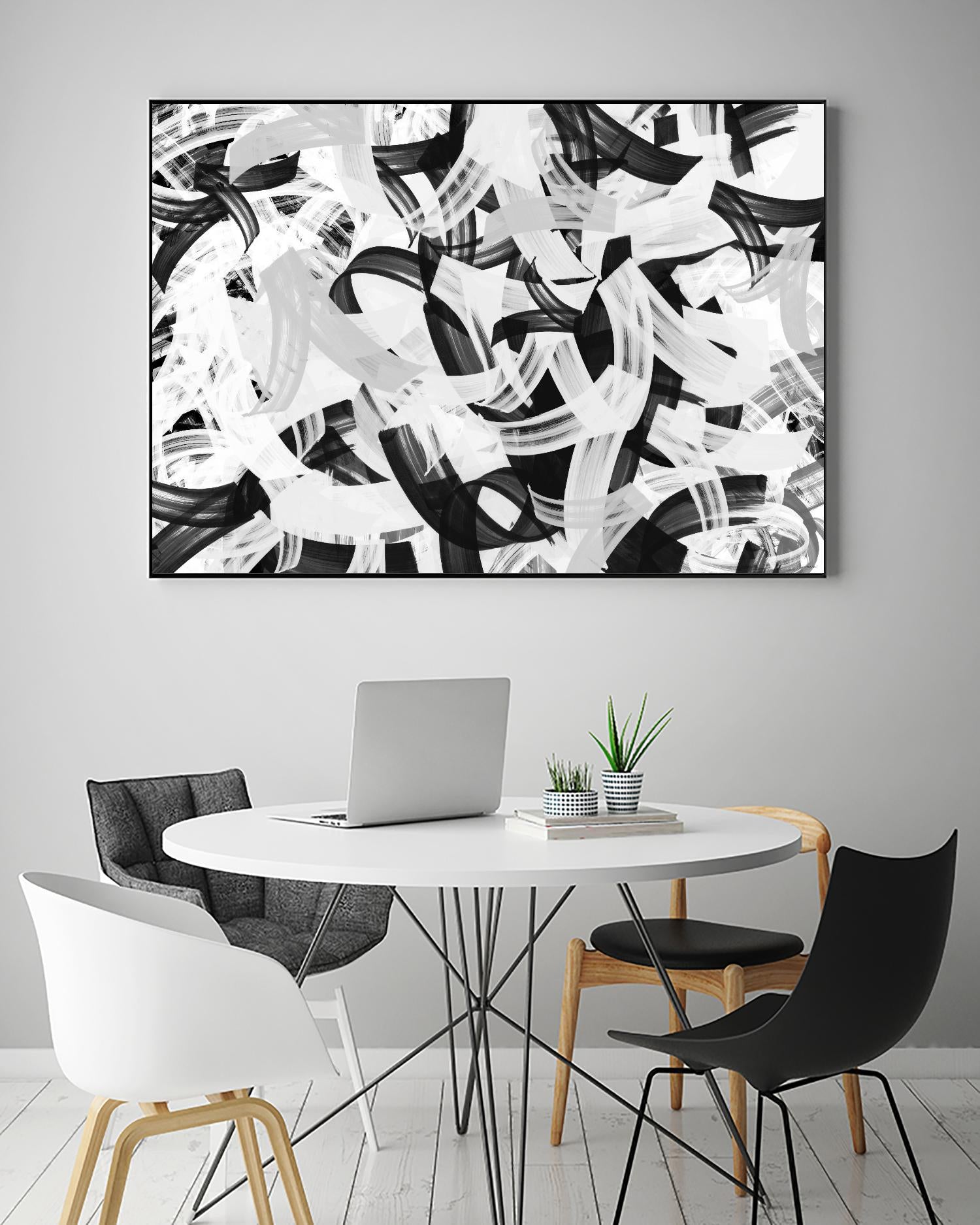 Mono-Magnum by Dan Meneely on GIANT ART - abstract 