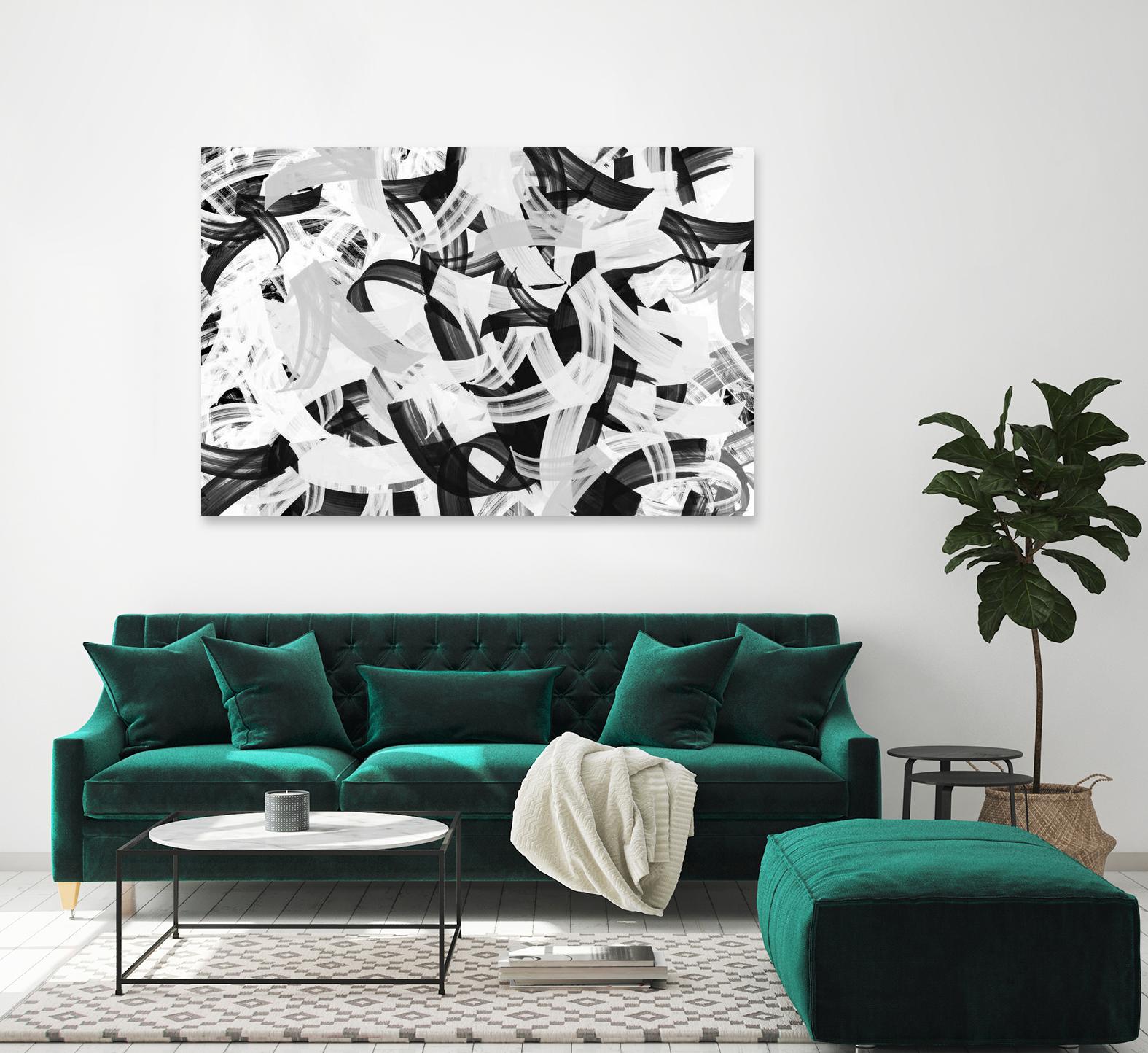 Mono-Magnum by Dan Meneely on GIANT ART - abstract 