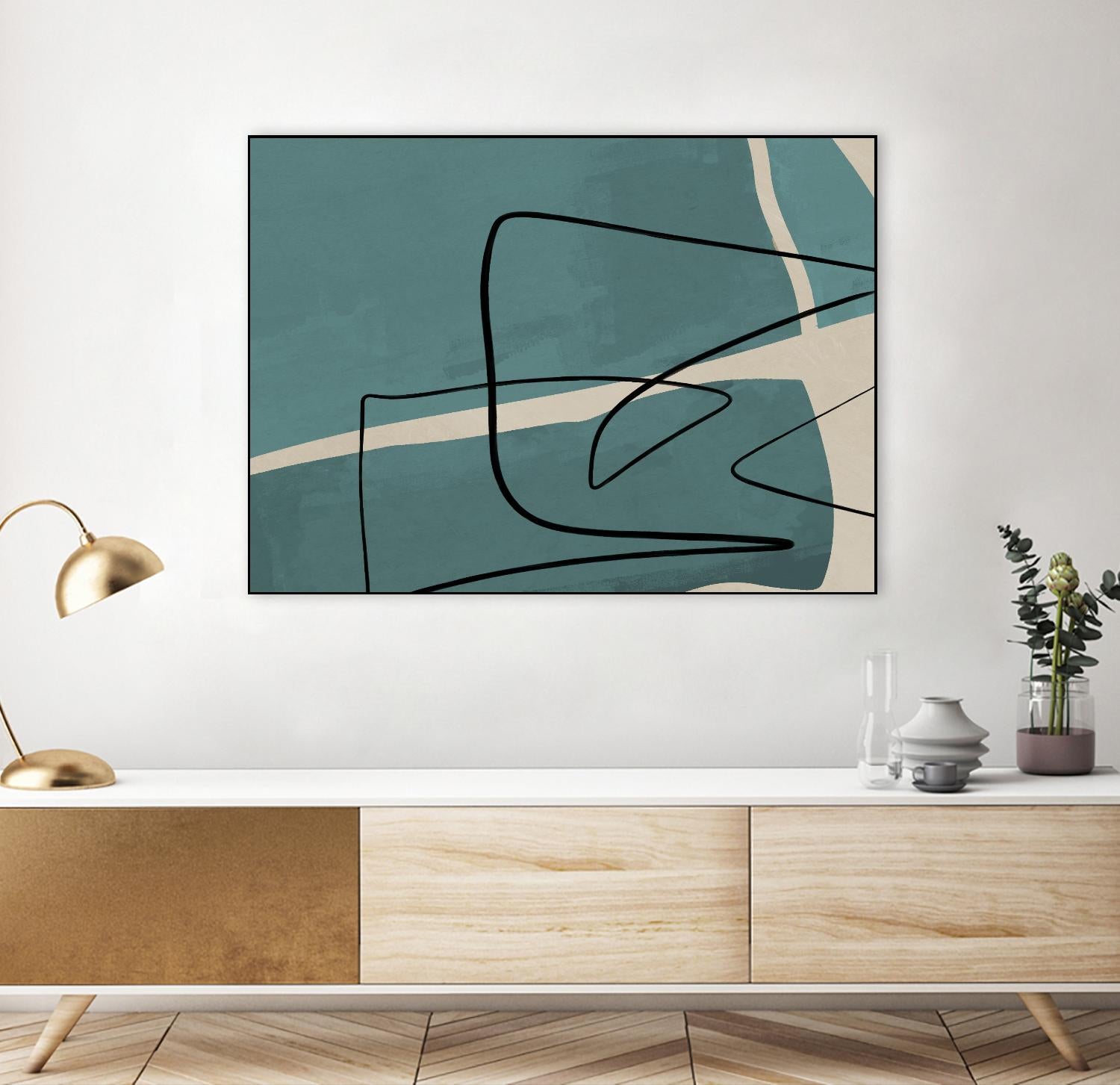 Different Strokes II by Dan Meneely on GIANT ART - abstract 