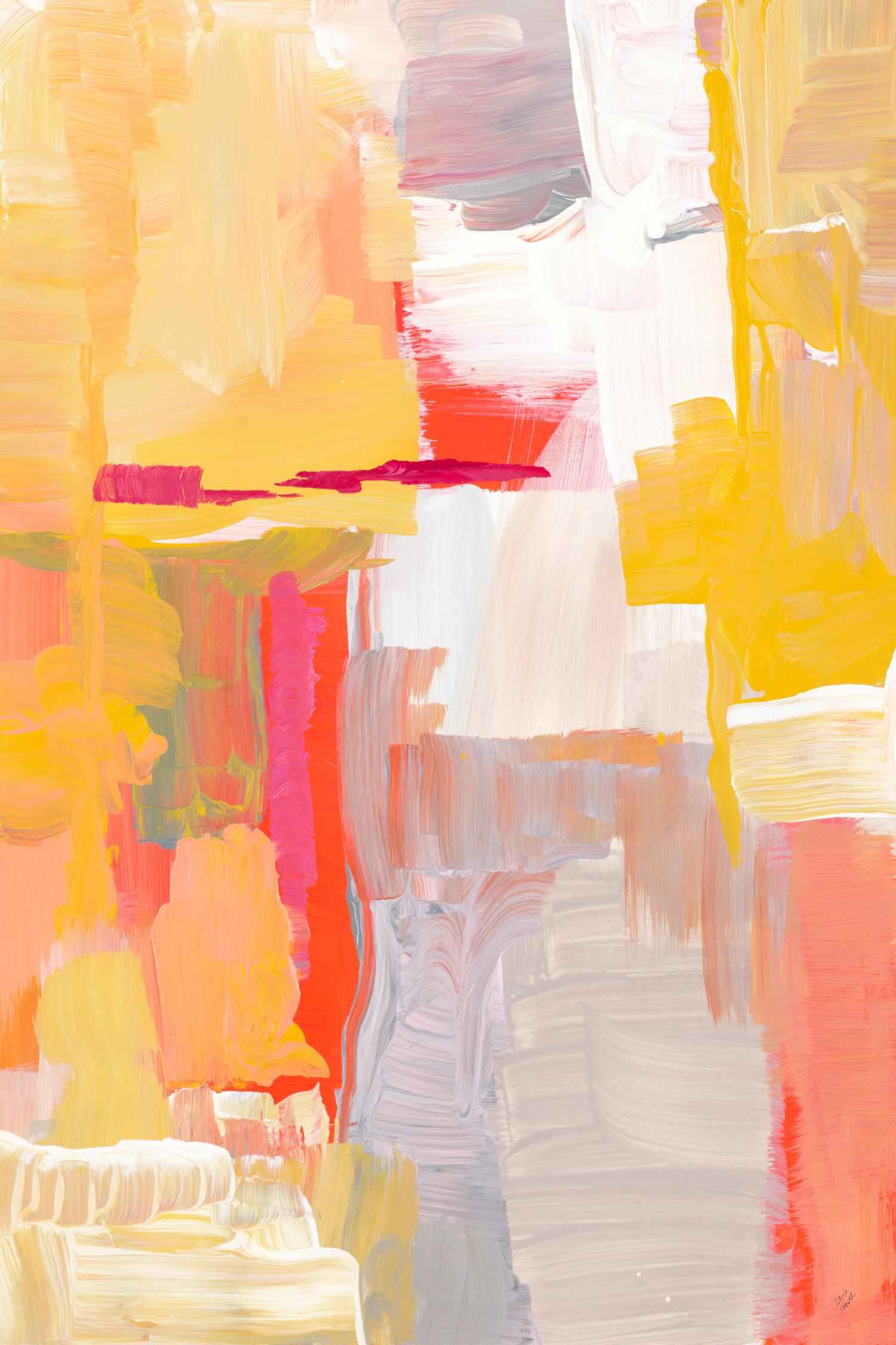 Joyful Morning by Lanie Loreth on GIANT ART - yellow abstract