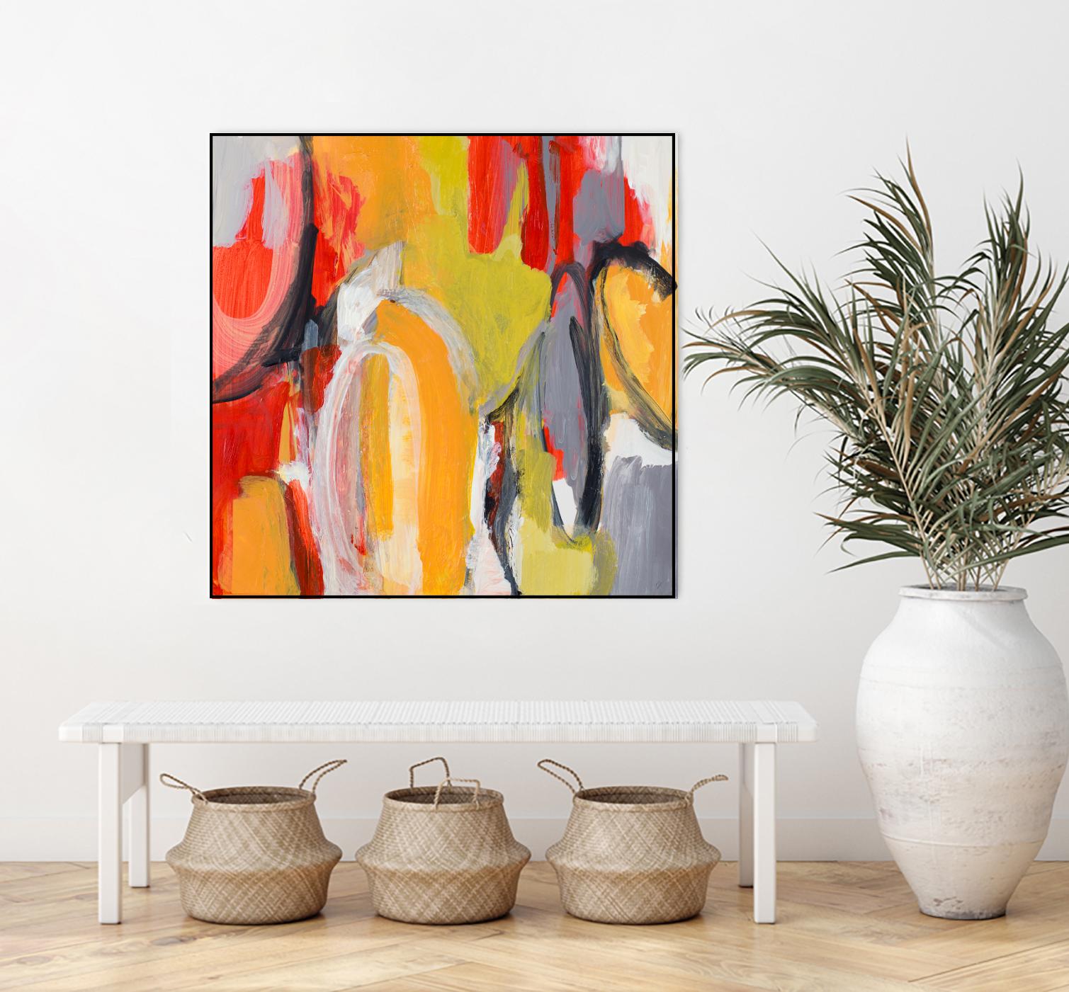 City Symphony I by Lanie Loreth on GIANT ART - multi abstract