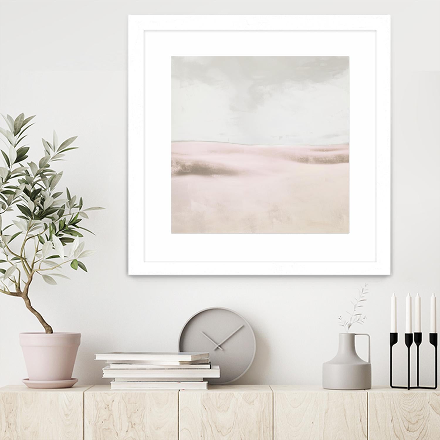Blush Balance I by Dan Meneely on GIANT ART - abstract 