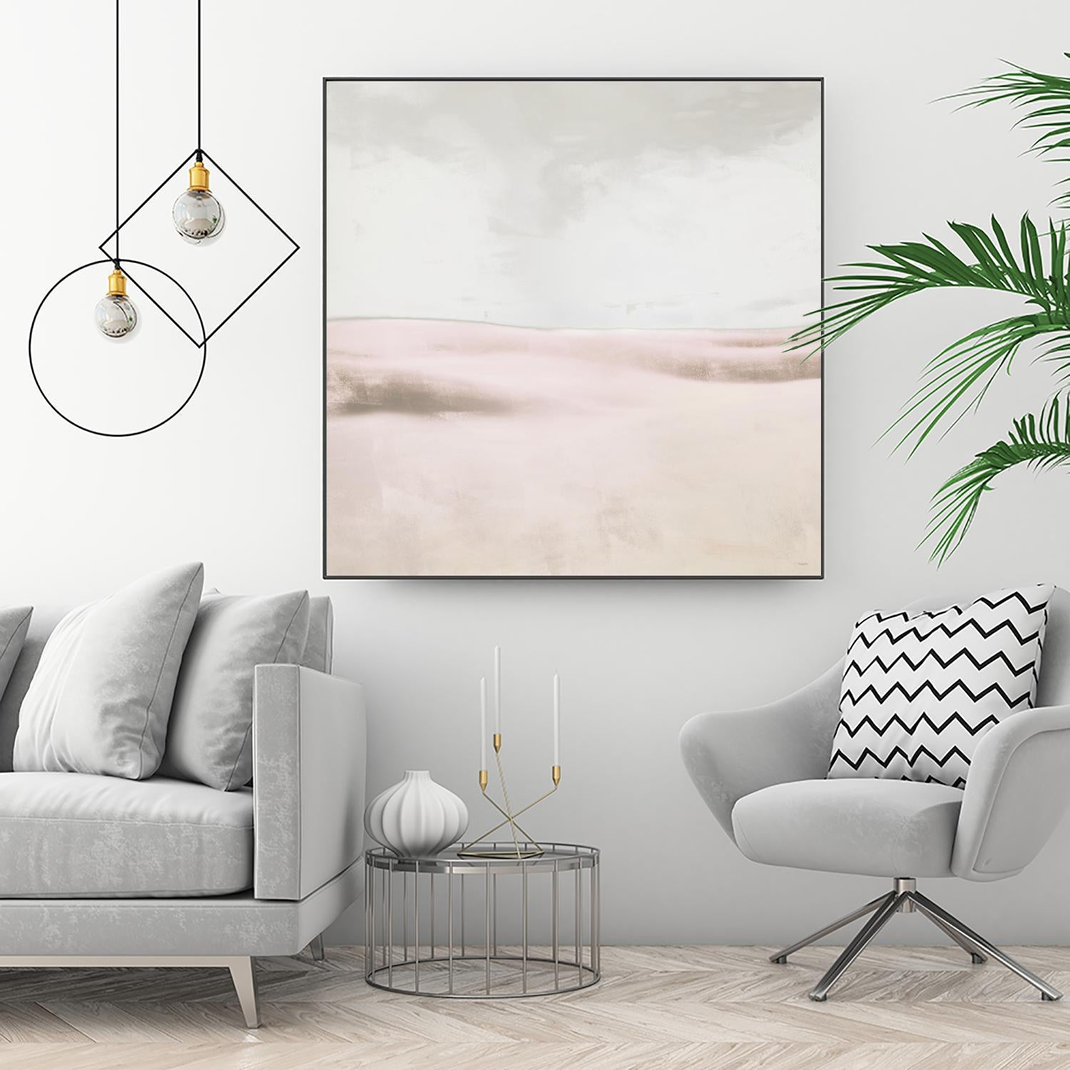 Blush Balance I by Dan Meneely on GIANT ART - abstract 