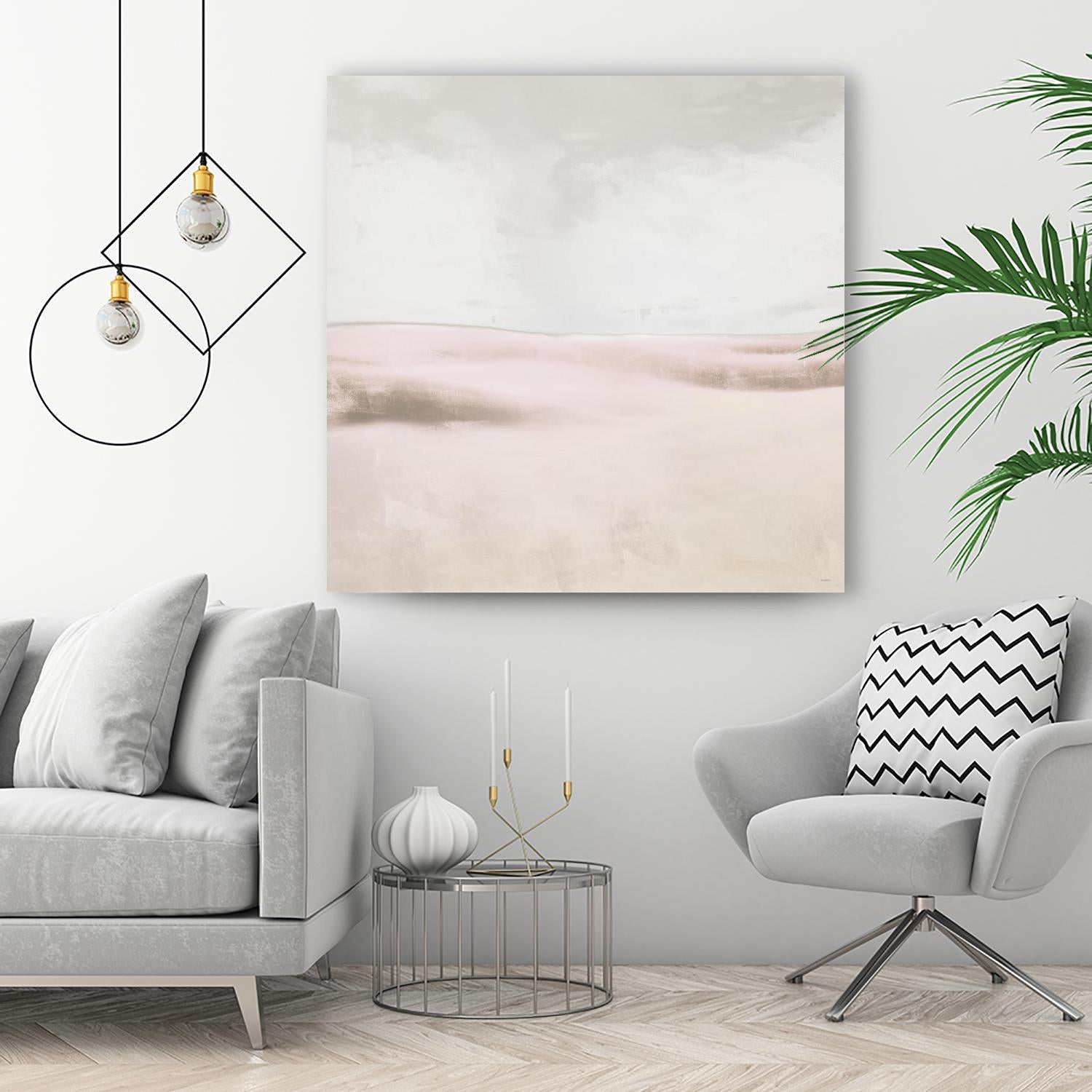 Blush Balance I by Dan Meneely on GIANT ART - abstract 