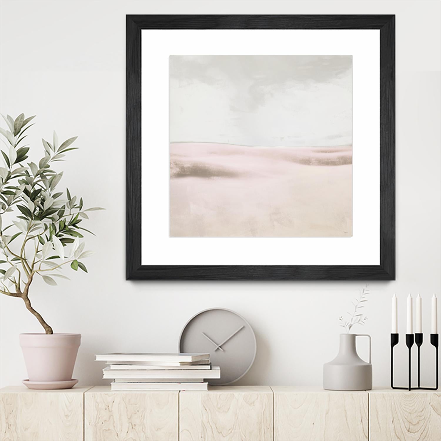 Blush Balance I by Dan Meneely on GIANT ART - abstract 