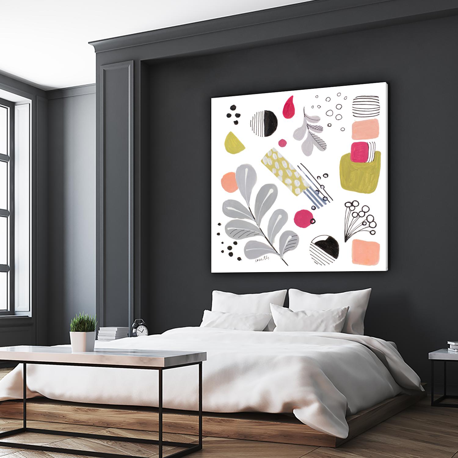 Mother Nature I by lanie Loreth on GIANT ART - multi leaves