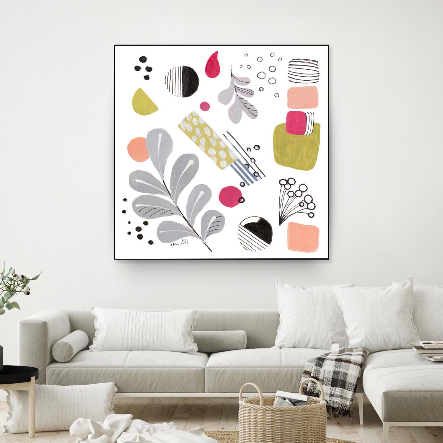 Mother Nature I by lanie Loreth on GIANT ART - multi leaves