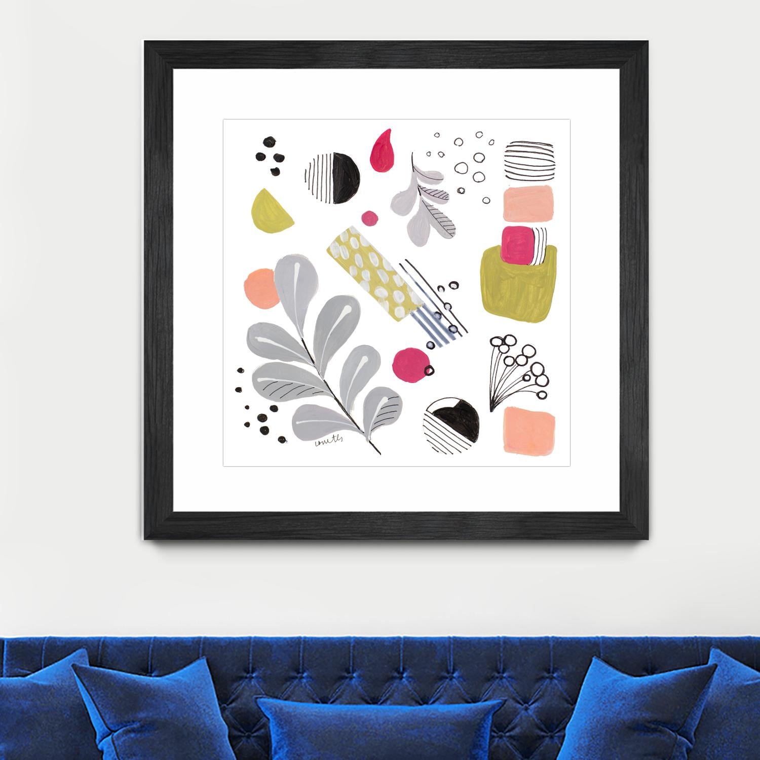 Mother Nature I by lanie Loreth on GIANT ART - multi leaves