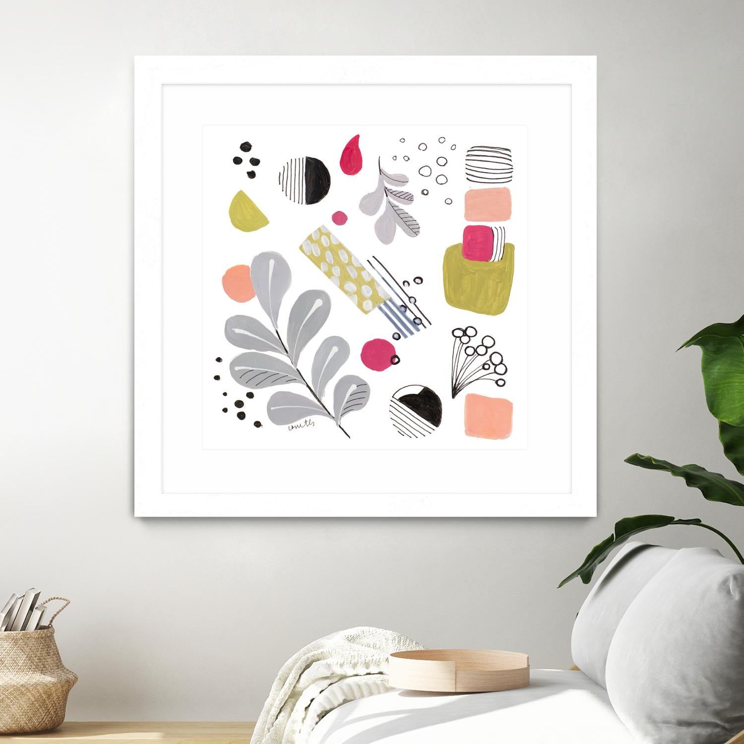 Mother Nature I by lanie Loreth on GIANT ART - multi leaves