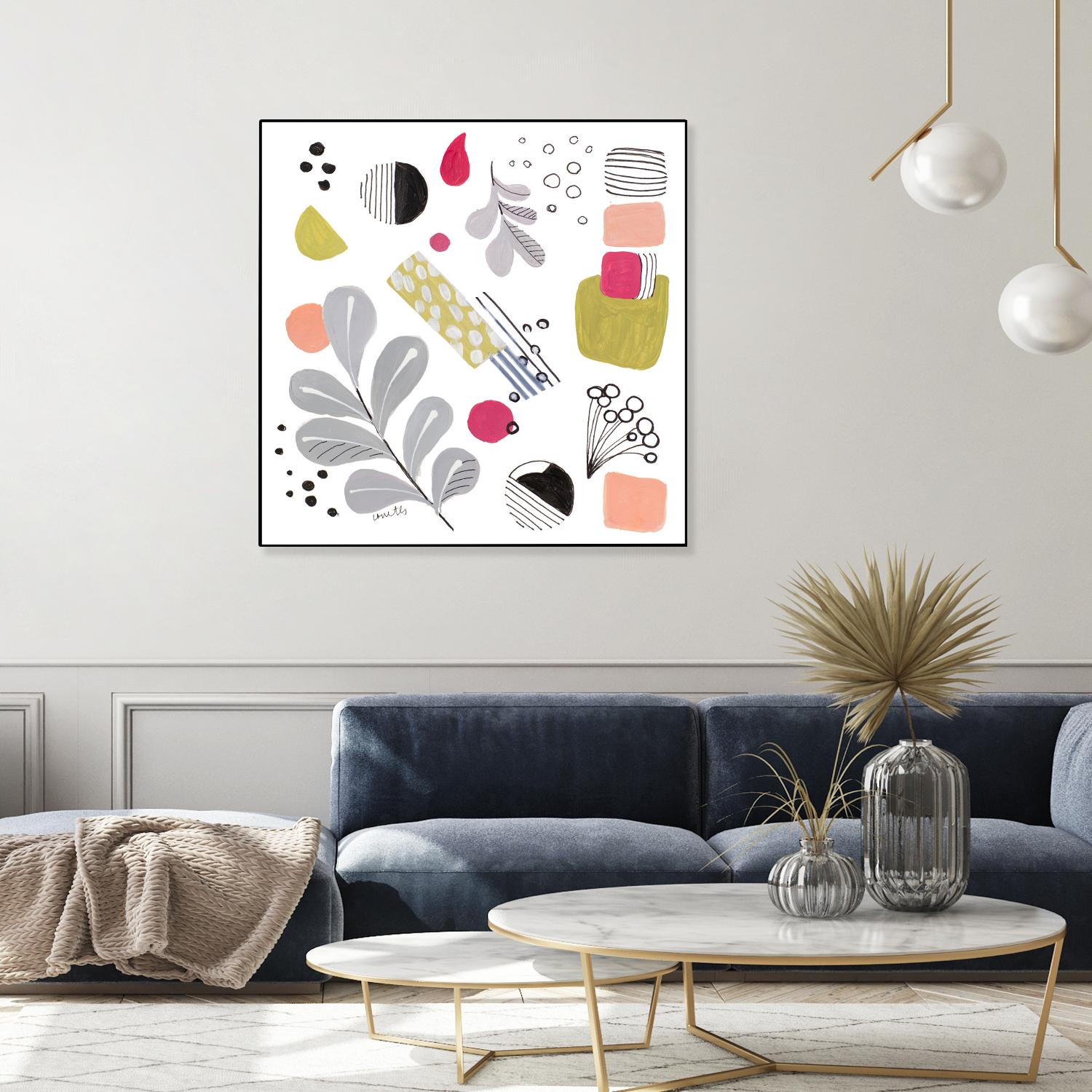 Mother Nature I by lanie Loreth on GIANT ART - multi leaves