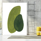 Green Shapes by Patricia Pinto on GIANT ART - abstract decorative