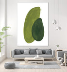 Green Shapes by Patricia Pinto on GIANT ART - abstract decorative