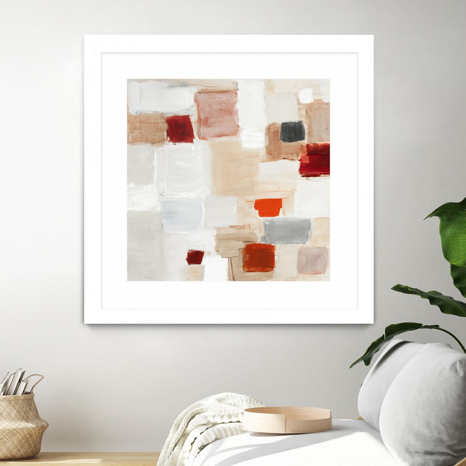 A Cool Moment in Time I by Lanie Loreth on GIANT ART - white abstract
