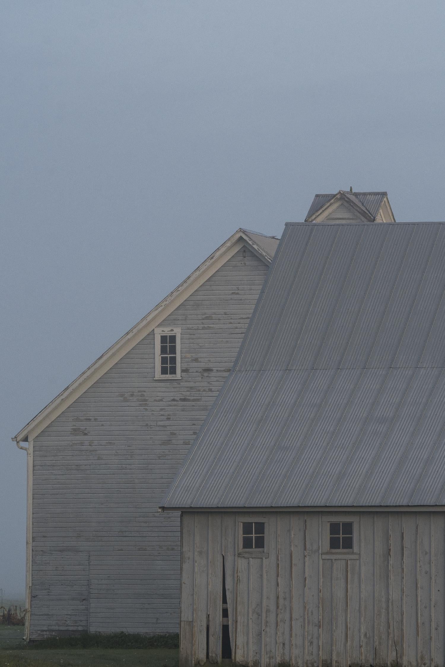 Dusk by Nancy Crowell on GIANT ART - blues rustic scenes