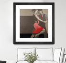 Last Tango by Liz Jardine on GIANT ART - grey men and women