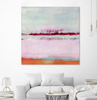 Persimmon Jump II by Jill Martin on GIANT ART - orange abstract