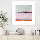Persimmon Jump II by Jill Martin on GIANT ART - orange abstract
