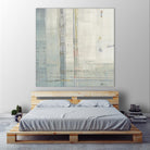 Parallels by John Burrows on GIANT ART - whites & creams abstract
