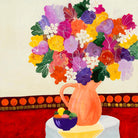 Taking In The Love by Ruth Fromstein on GIANT ART - oranges floral bouquet