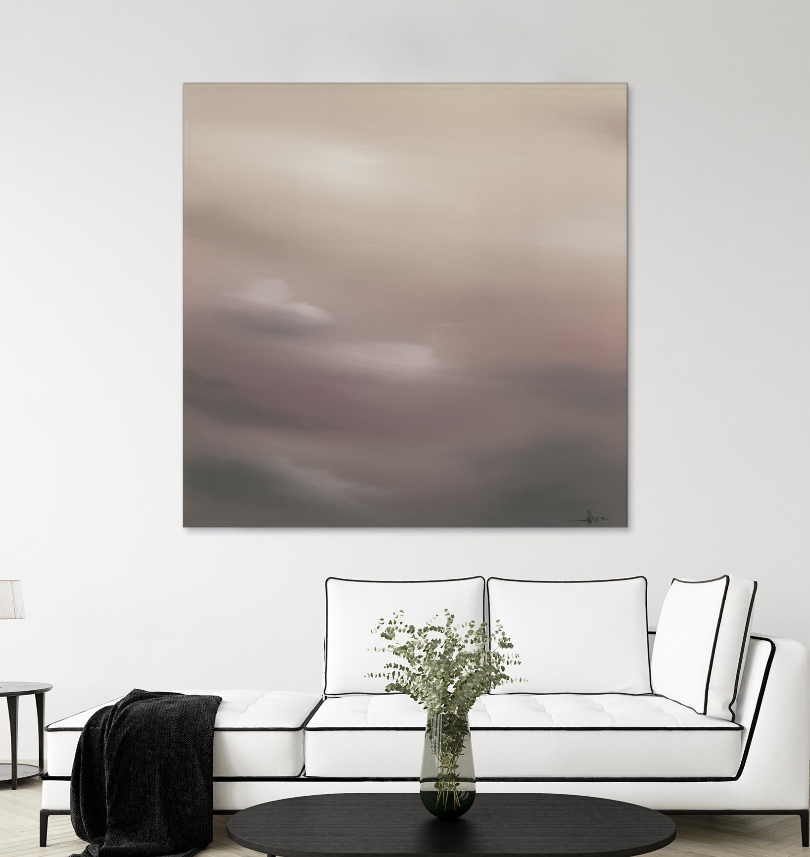 Scape 100 by KC Haxton on GIANT ART - purples scenic