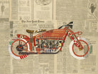 Vintage Red by Kelsey Hochstatter on GIANT ART - red vintage