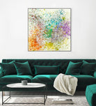 Galaxy II by Jeff Iorillo on GIANT ART - purples abstract spray