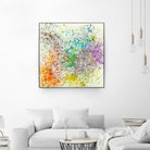 Galaxy II by Jeff Iorillo on GIANT ART - purples abstract spray