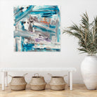 UNTIL THE VERY LAST SECOND by JEFF IORILLO on GIANT ART - blue abstract abstract