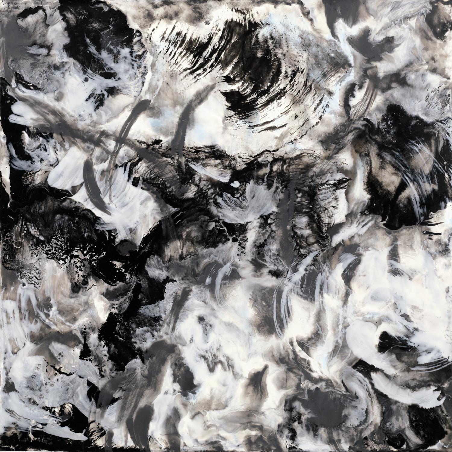 Escalation by Corrie LaVelle on GIANT ART - white abstract