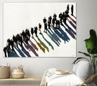 Life In Prism by Beth Ann Lawson on GIANT ART - whites & creams figurative people