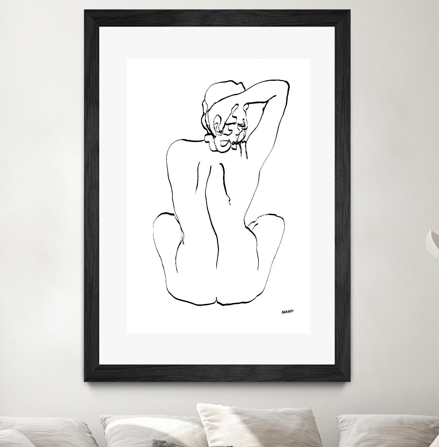 Contours II by Patti Mann on GIANT ART - figurative