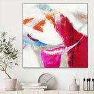 Slow Red Drift V3 by Jill Martin on GIANT ART - pinks abstract