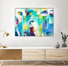 Checkmate by Jill Martin on GIANT ART - blues abstract blue