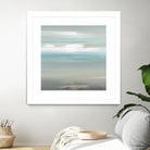 A Day By The Water by Lisa Ridgers on GIANT ART - grey abstract
