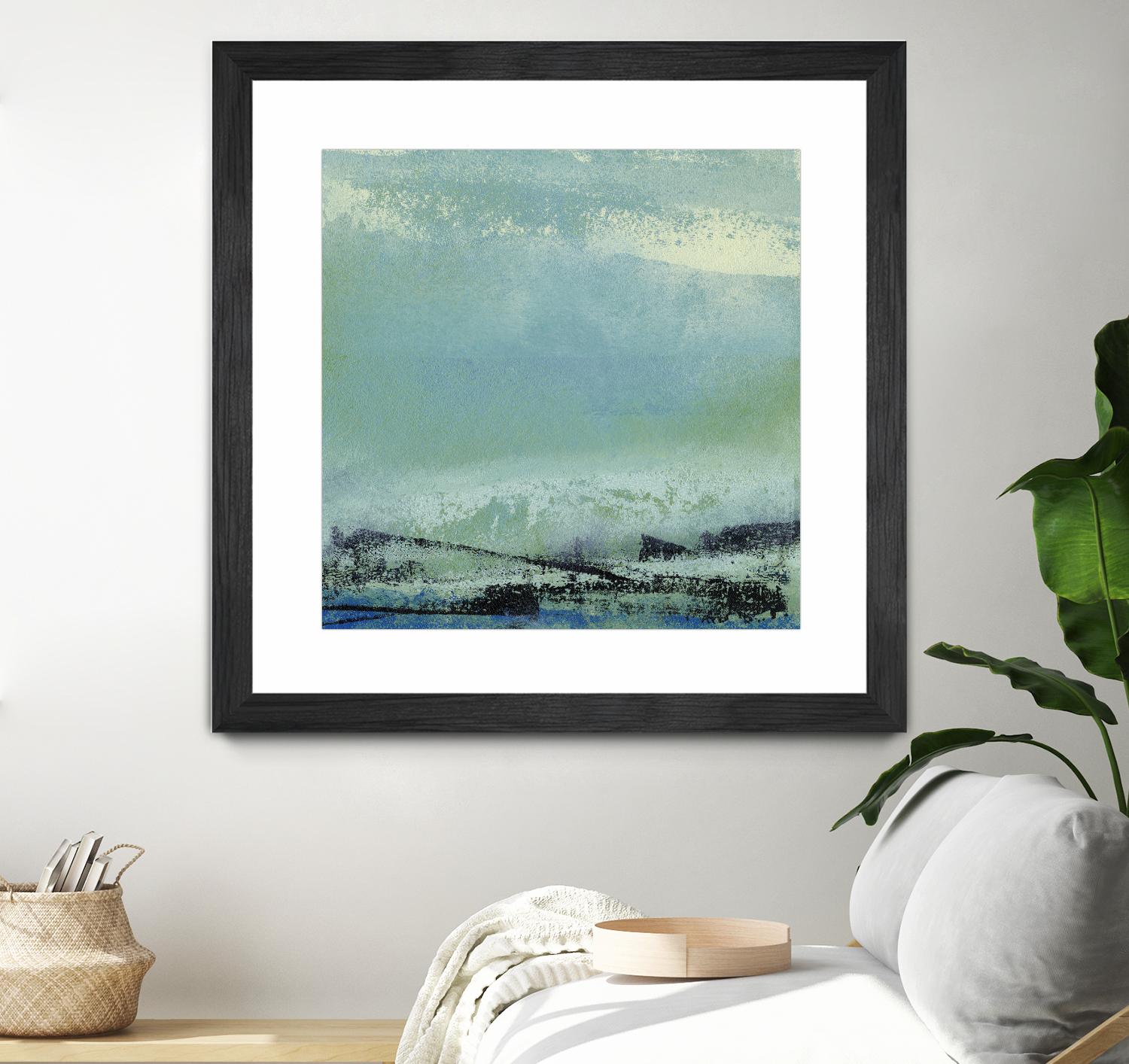 Origin Abstract V by Sharon Gordon on GIANT ART - green abstract