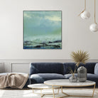 Origin Abstract V by Sharon Gordon on GIANT ART - green abstract