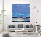 Origin Abstract VIII by Sharon Gordon on GIANT ART - blue abstract