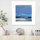 Origin Abstract VIII by Sharon Gordon on GIANT ART - blue abstract