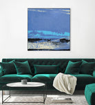 Origin Abstract VIII by Sharon Gordon on GIANT ART - blue abstract