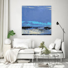 Origin Abstract VIII by Sharon Gordon on GIANT ART - blue abstract