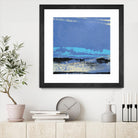Origin Abstract VIII by Sharon Gordon on GIANT ART - blue abstract