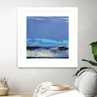 Origin Abstract VIII by Sharon Gordon on GIANT ART - blue abstract