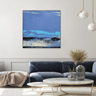 Origin Abstract VIII by Sharon Gordon on GIANT ART - blue abstract