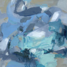 Abstract Blues I by Christina Long on GIANT ART - blue abstract