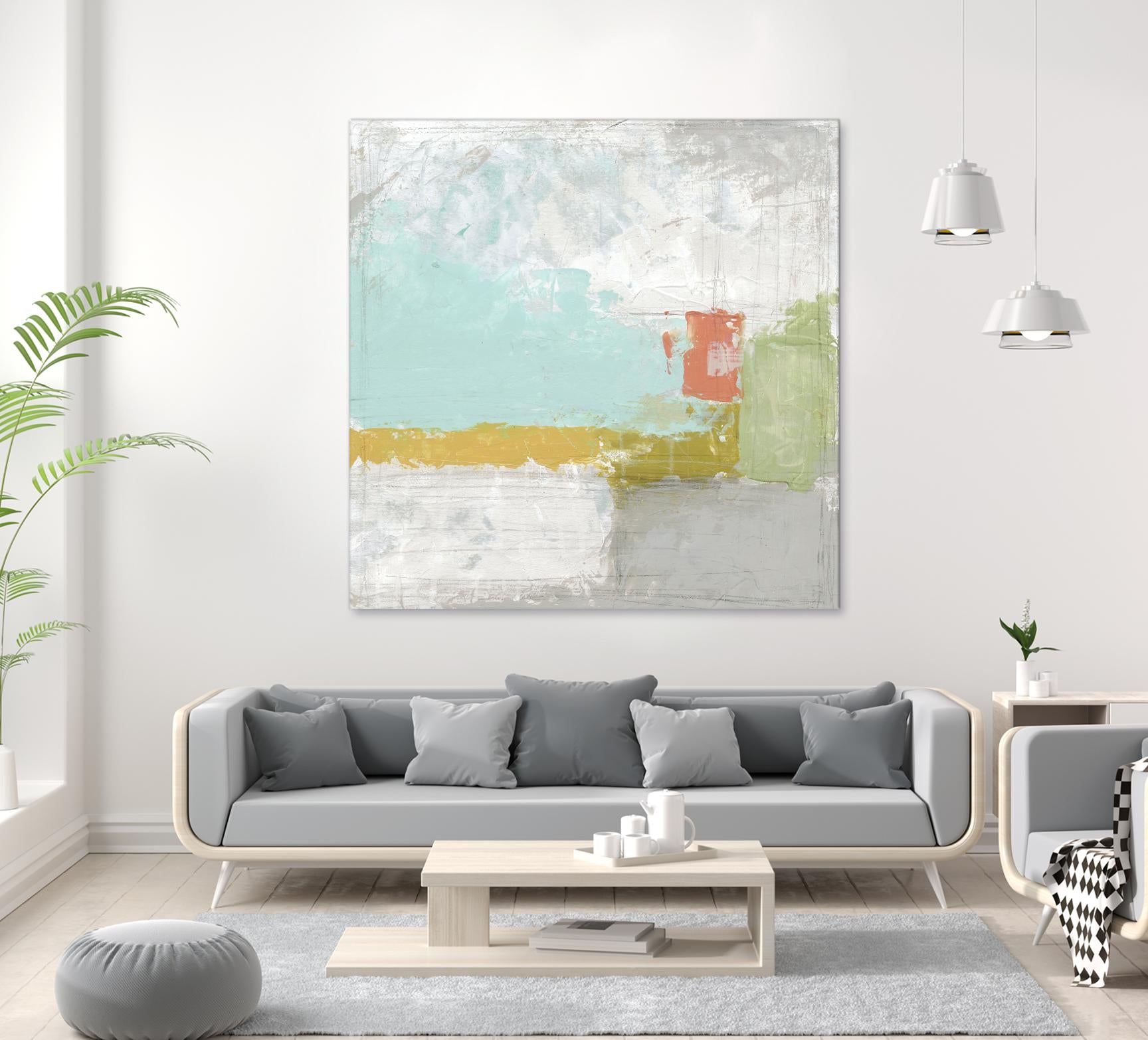 Coastal Quadrant II by June Erica Vess on GIANT ART - abstract
