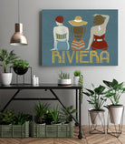 Vintage Bathing Beauties I by June Erica Vess on GIANT ART - blue fashion