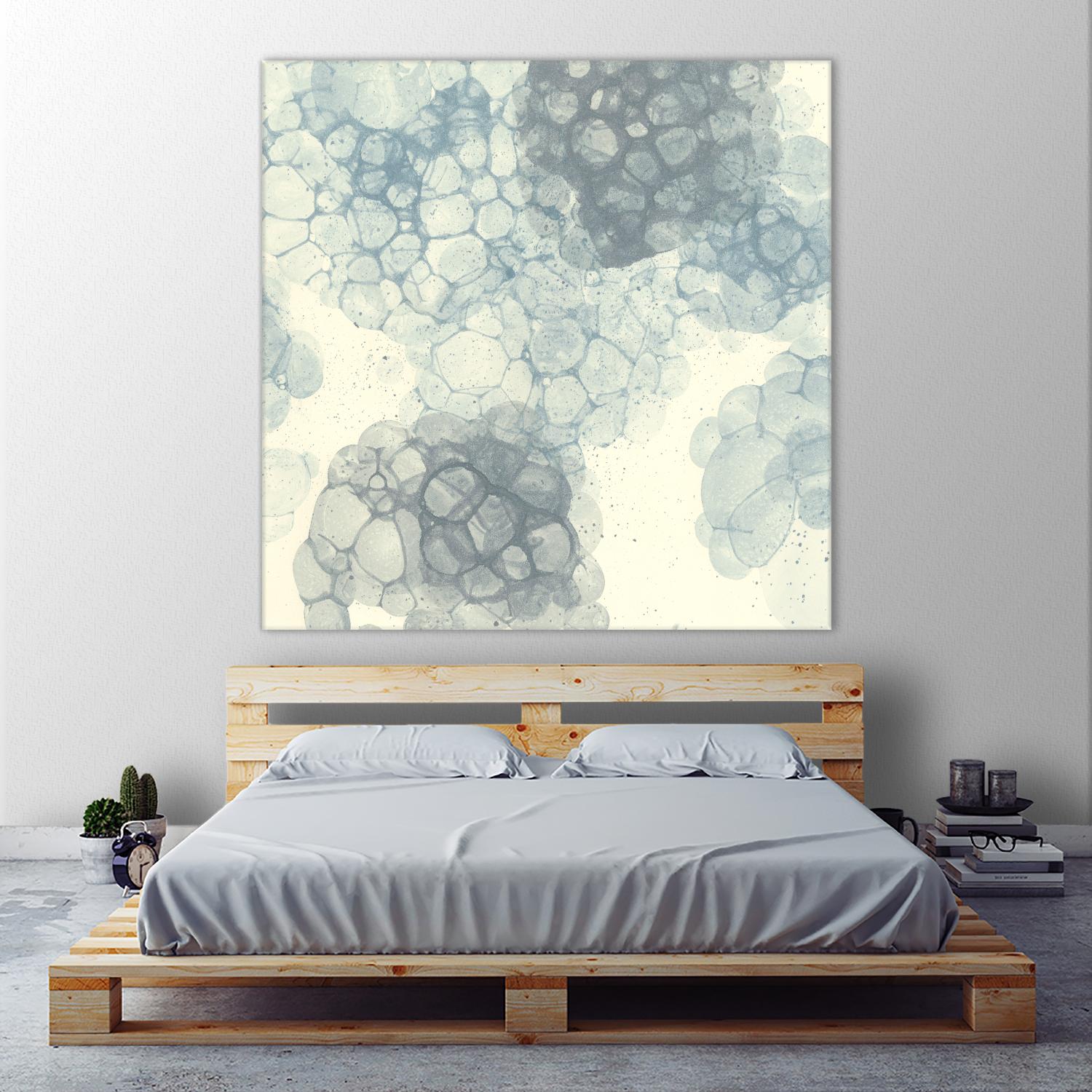 Matrix Study II by Ren�e W. Stramel on GIANT ART - blue abstract