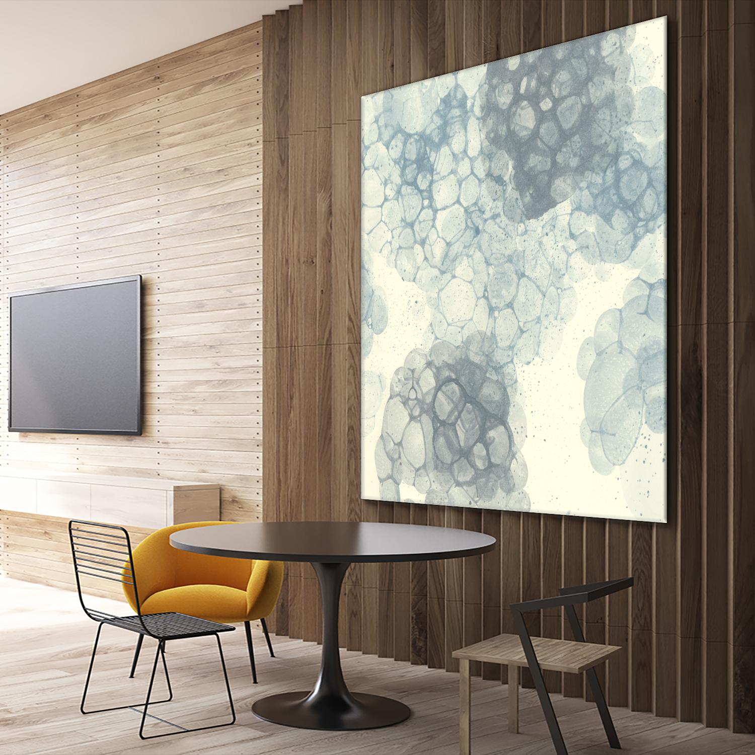 Matrix Study II by Ren�e W. Stramel on GIANT ART - blue abstract