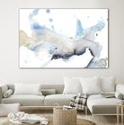 Bloom Cloud I by Jennifer Goldberger on GIANT ART - blue abstract